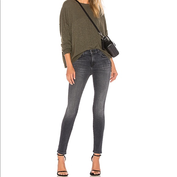 Current Elliott The High Waisted Skinny Jeans - Picture 1 of 5